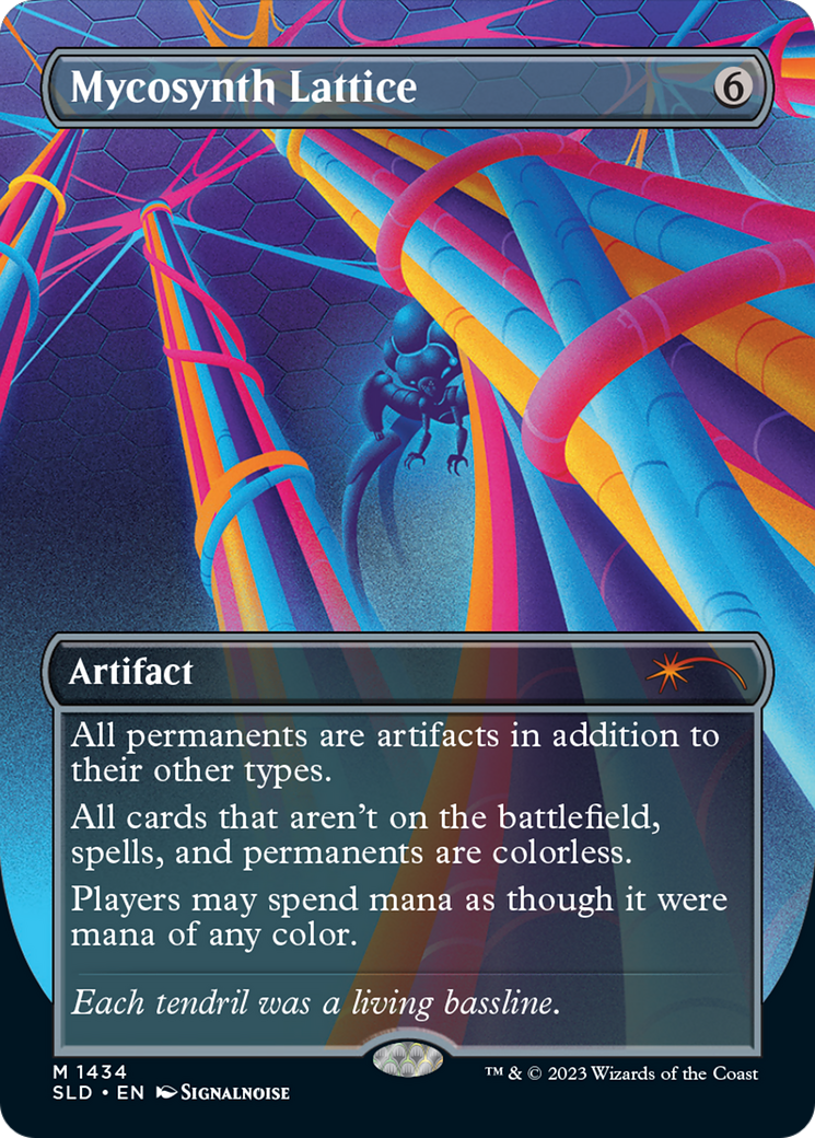 Mycosynth Lattice (Rainbow Foil) [Secret Lair Drop Series] | Exor Games Summserside