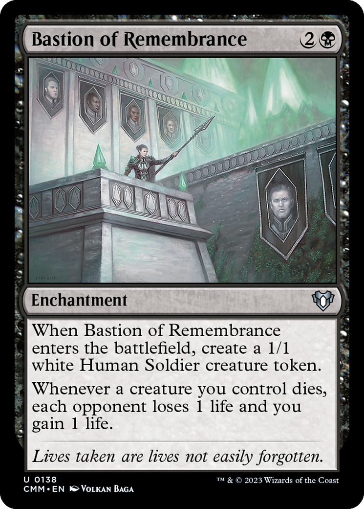 Bastion of Remembrance [Commander Masters] | Exor Games Summserside