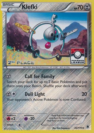 Klefki (66/119) (League Promo 2nd Place) [XY: Phantom Forces] | Exor Games Summserside