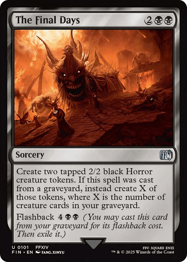 The Final Days [FINAL FANTASY] | Exor Games Summserside