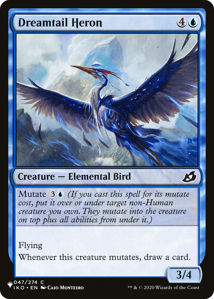 Dreamtail Heron [The List Reprints] | Exor Games Summserside