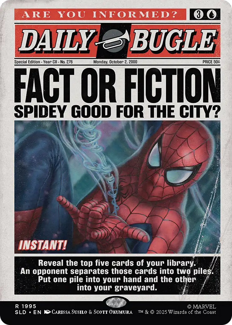 Fact or Fiction (1995) (Rainbow Foil) [Secret Lair Drop Series] | Exor Games Summserside