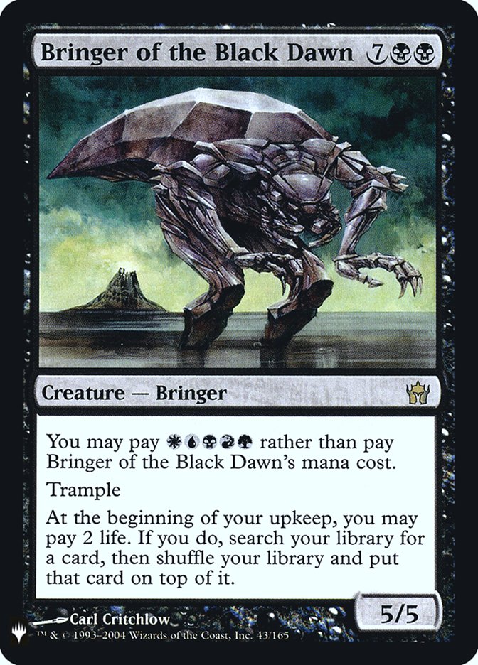 Bringer of the Black Dawn [Mystery Booster] | Exor Games Summserside