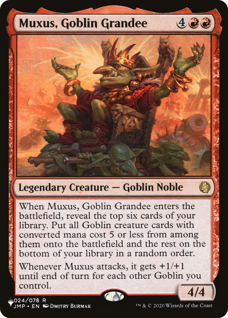 Muxus, Goblin Grandee [The List] | Exor Games Summserside