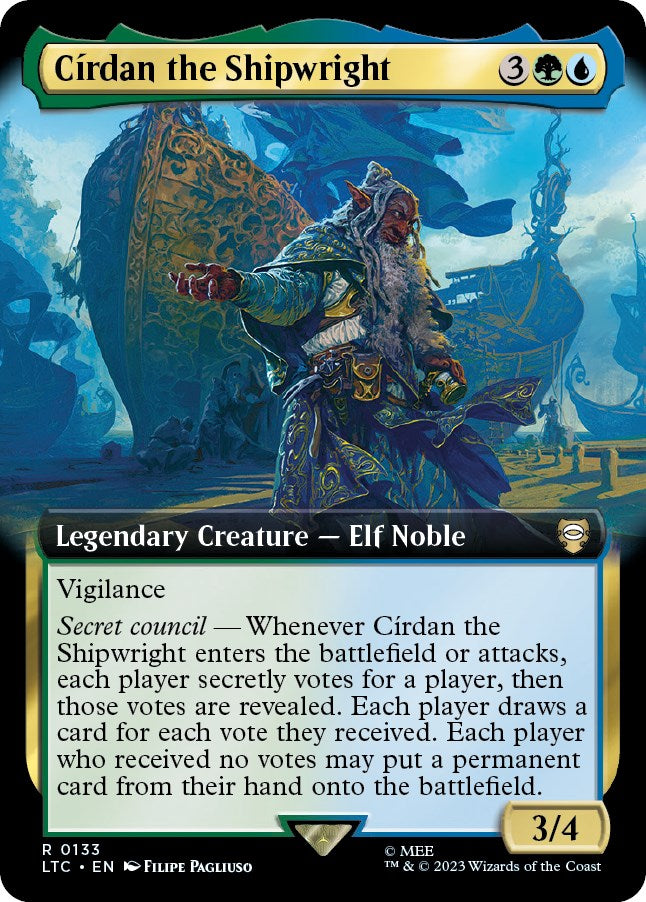 Cirdan the Shipwright (Extended Art) [The Lord of the Rings: Tales of Middle-Earth Commander] | Exor Games Summserside