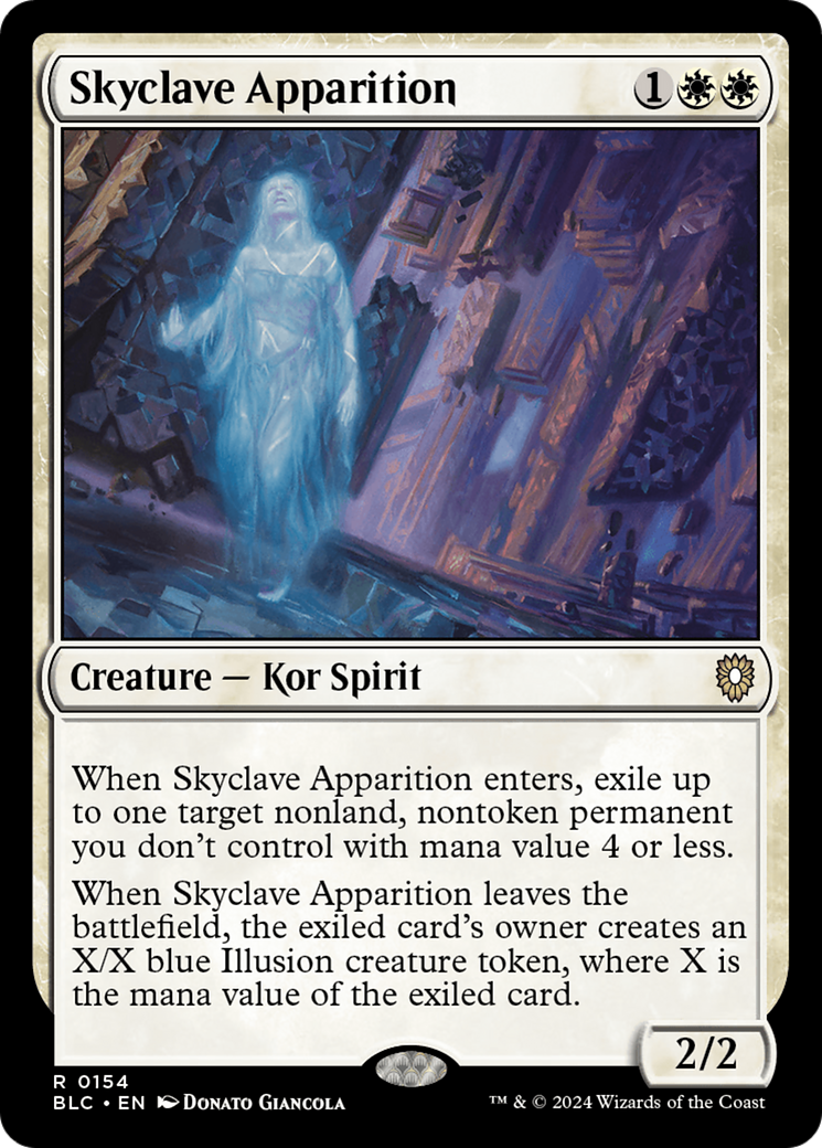 Skyclave Apparition [Bloomburrow Commander] | Exor Games Summserside