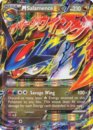 M Salamence EX (XY171) (Jumbo Card) [XY: Black Star Promos] | Exor Games Summserside