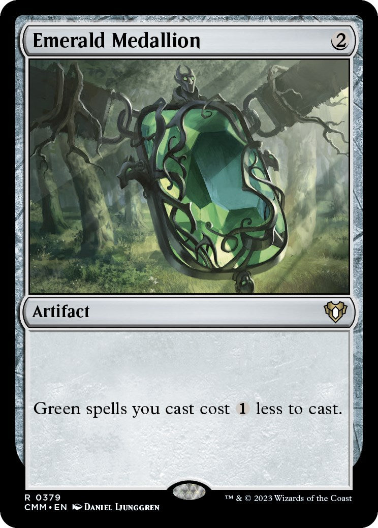 Emerald Medallion [Commander Masters] | Exor Games Summserside