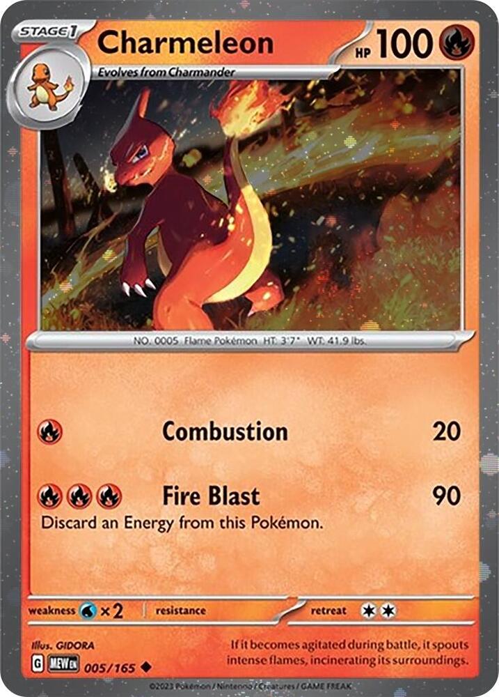 Charmeleon (005) (Cosmos Holo) [Scarlet & Violet: Black Star Promos] | Exor Games Summserside