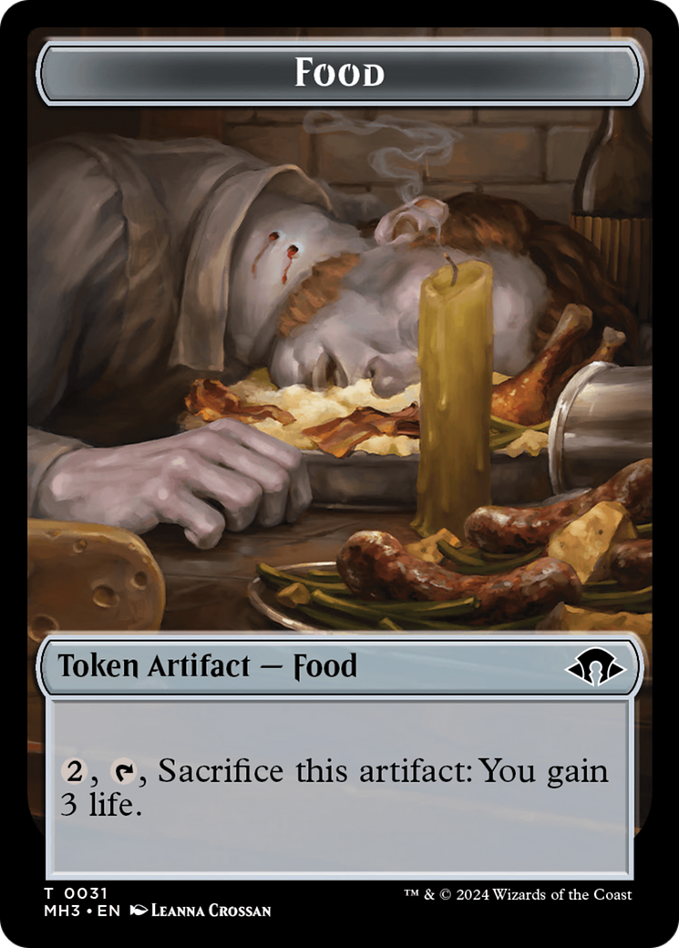 Eldrazi Spawn // Food Double-Sided Token [Modern Horizons 3 Tokens] | Exor Games Summserside