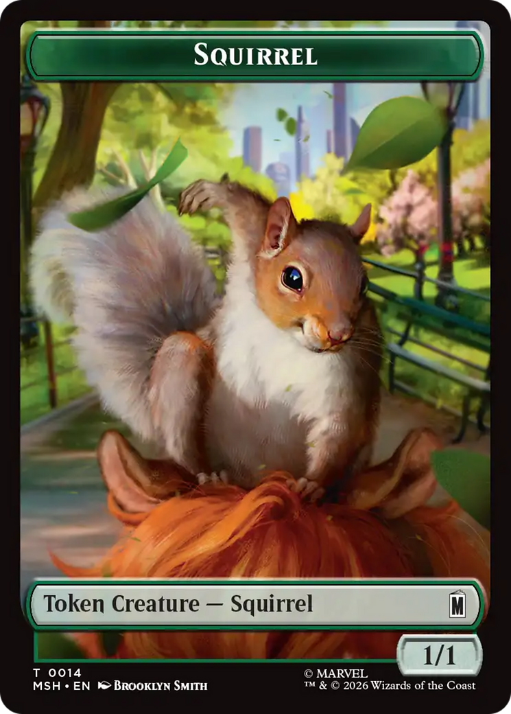 The Void // Squirrel Double-Sided Token [Marvel Super Heroes Tokens] | Exor Games Summserside