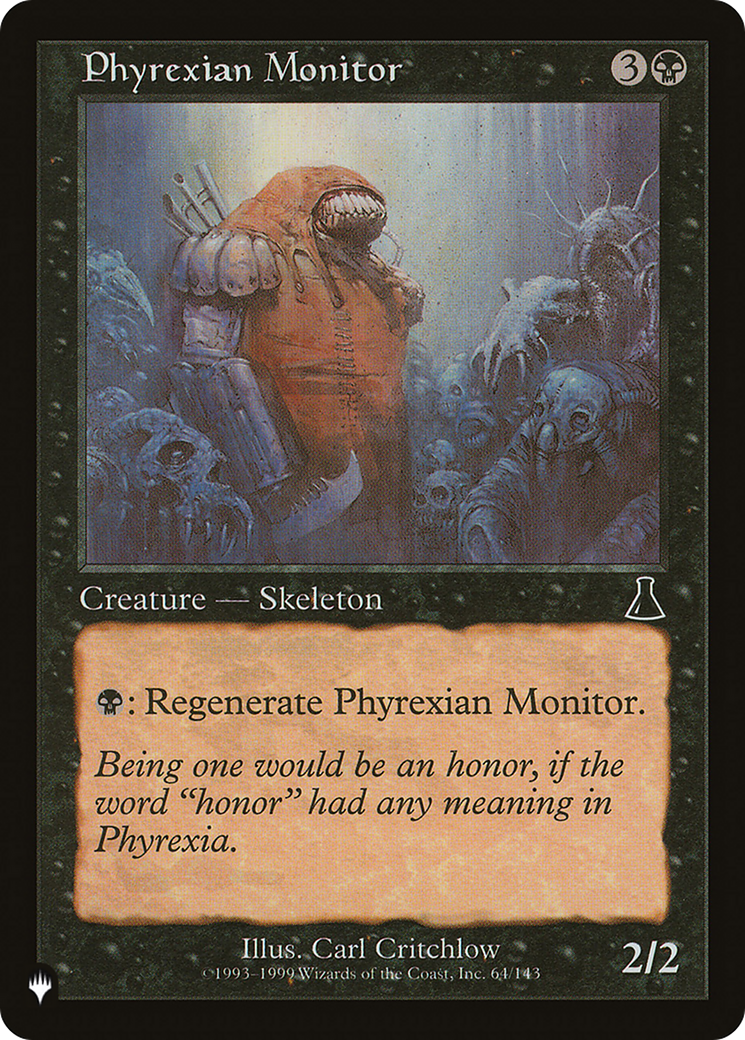 Phyrexian Monitor [The List] | Exor Games Summserside