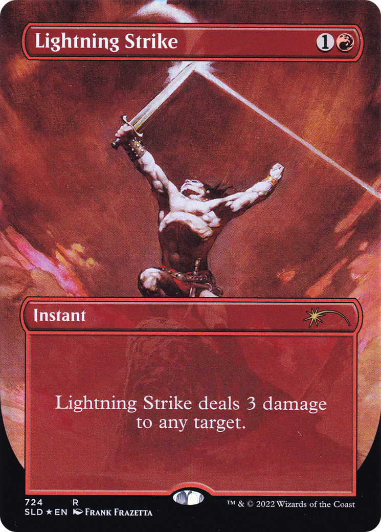 Lightning Strike (Borderless) [Secret Lair Drop Promos] | Exor Games Summserside