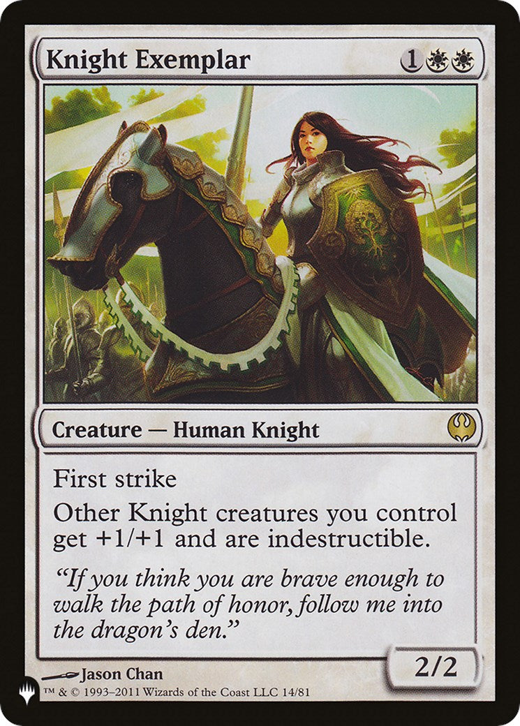 Knight Exemplar (14) [The List] | Exor Games Summserside