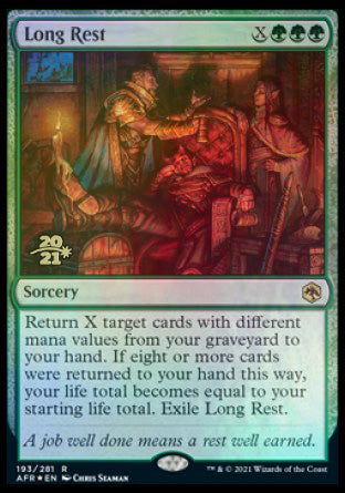 Long Rest [Dungeons & Dragons: Adventures in the Forgotten Realms Prerelease Promos] | Exor Games Summserside