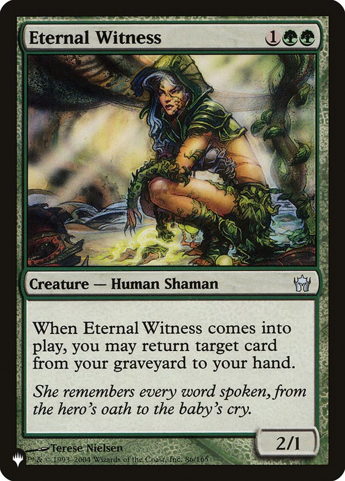 Eternal Witness [The List] | Exor Games Summserside