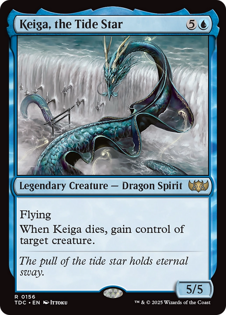 Keiga, the Tide Star [Tarkir: Dragonstorm Commander] | Exor Games Summserside