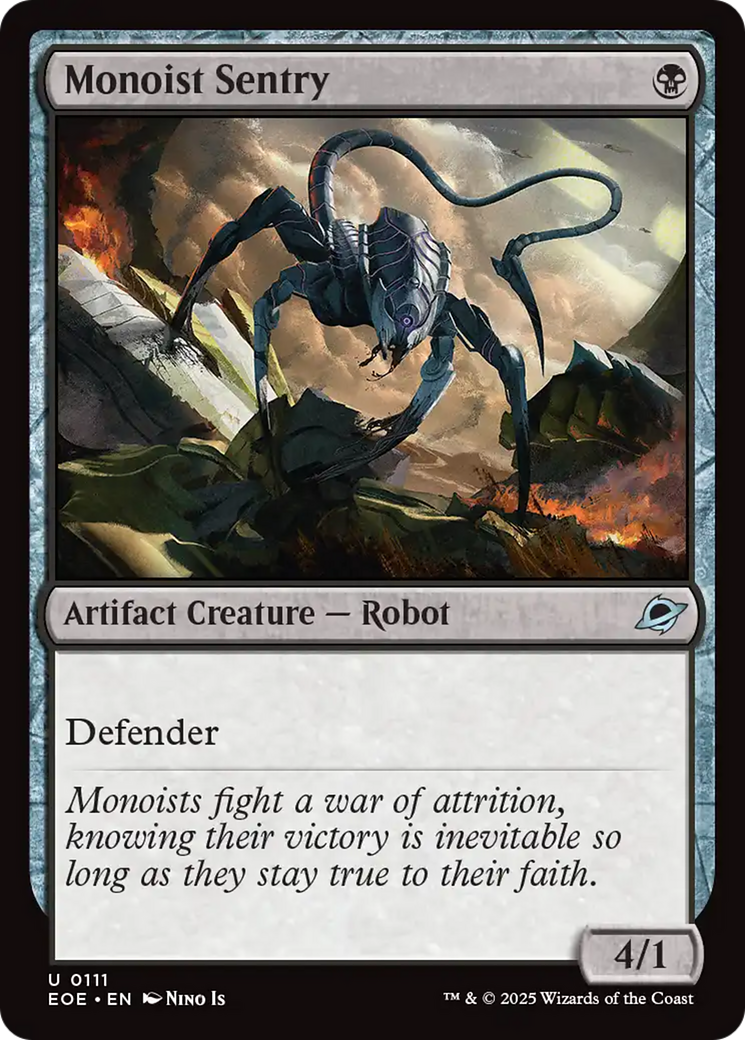 Monoist Sentry [Edge of Eternities] | Exor Games Summserside