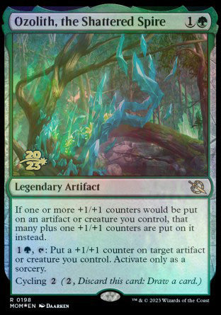 Ozolith, the Shattered Spire [March of the Machine Prerelease Promos] | Exor Games Summserside