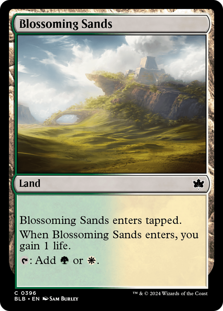 Blossoming Sands [Bloomburrow] | Exor Games Summserside