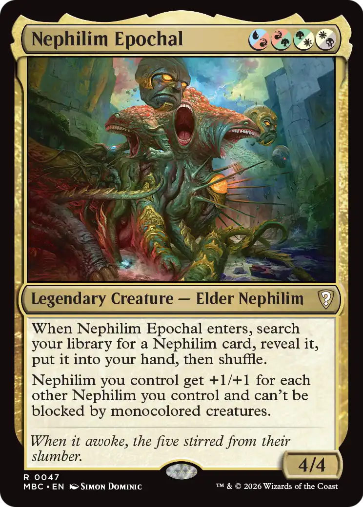 Nephilim Epochal [Mystery Booster: Commander Edition] | Exor Games Summserside