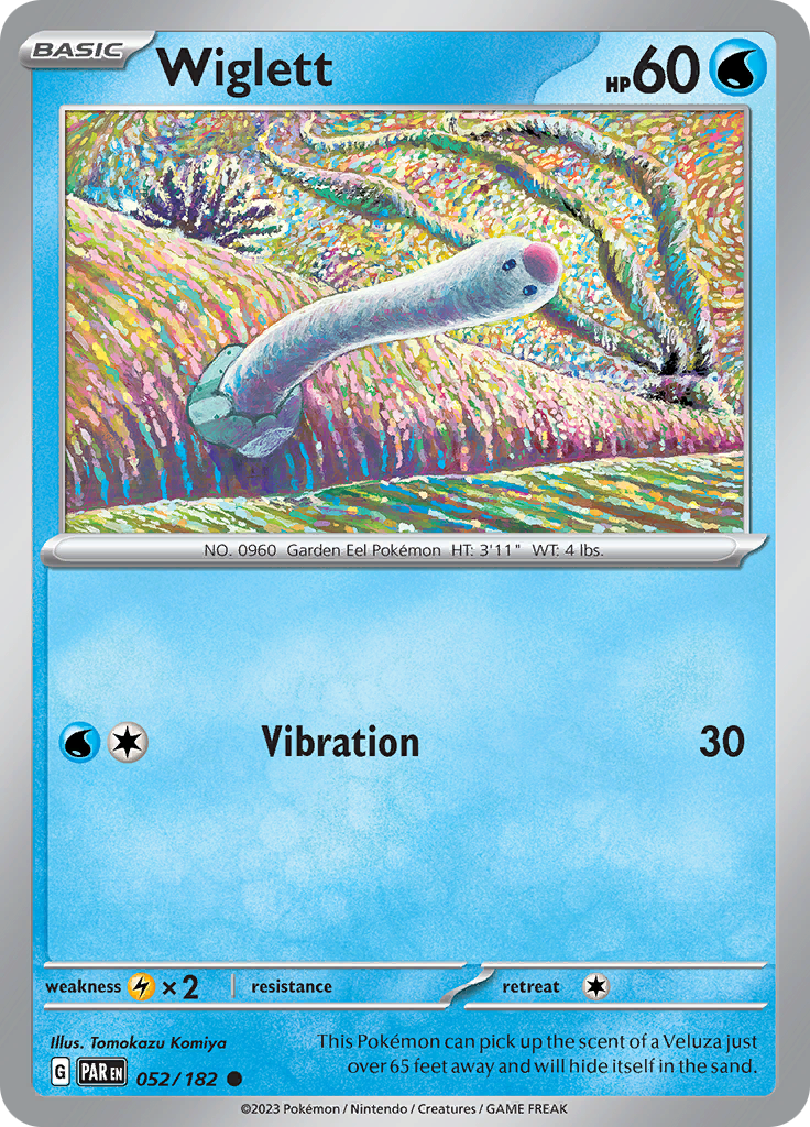 Wiglett (052/182) [Scarlet & Violet: Paradox Rift] | Exor Games Summserside