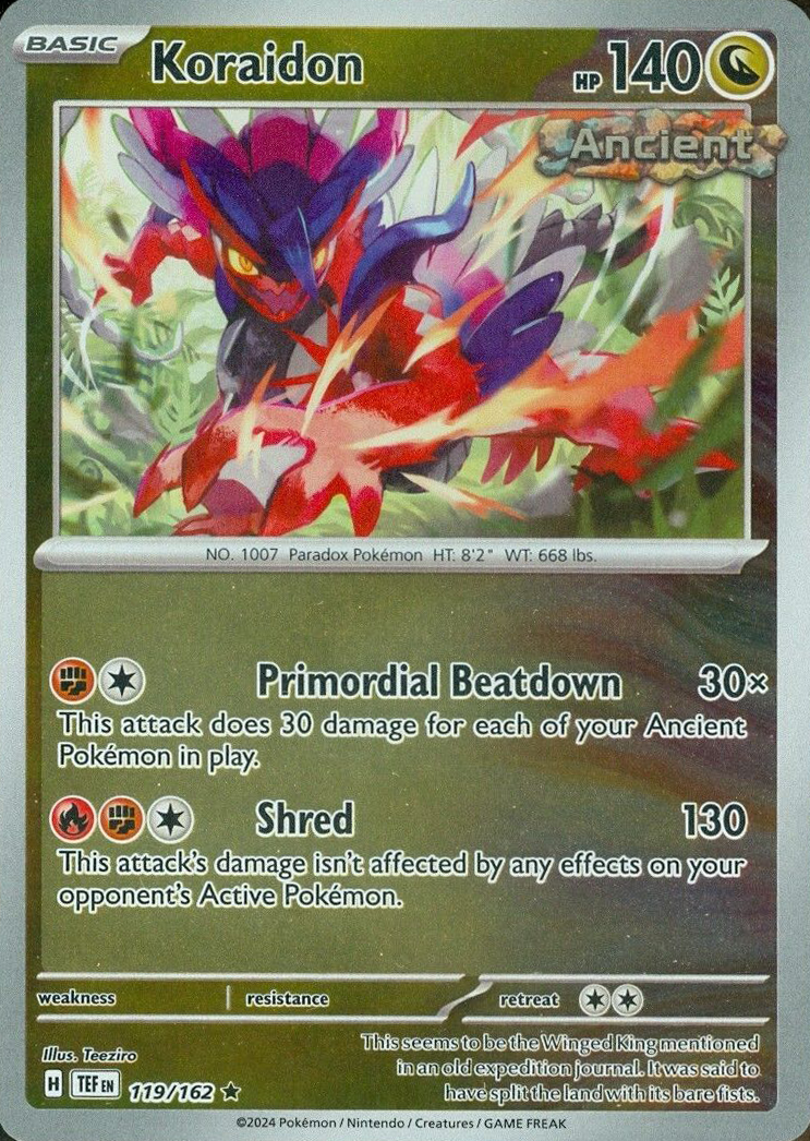 Koraidon (119/162) [Scarlet & Violet: Temporal Forces] | Exor Games Summserside