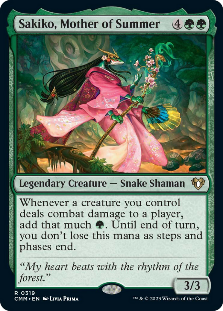 Sakiko, Mother of Summer [Commander Masters] | Exor Games Summserside