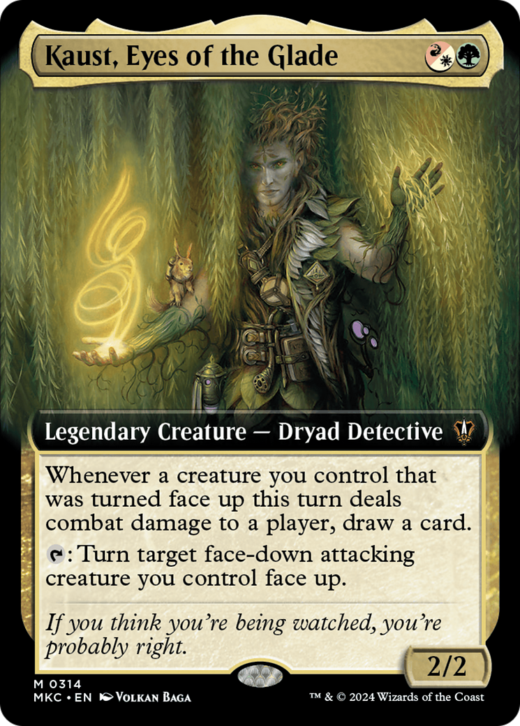 Kaust, Eyes of the Glade (Extended Art) [Murders at Karlov Manor Commander] | Exor Games Summserside