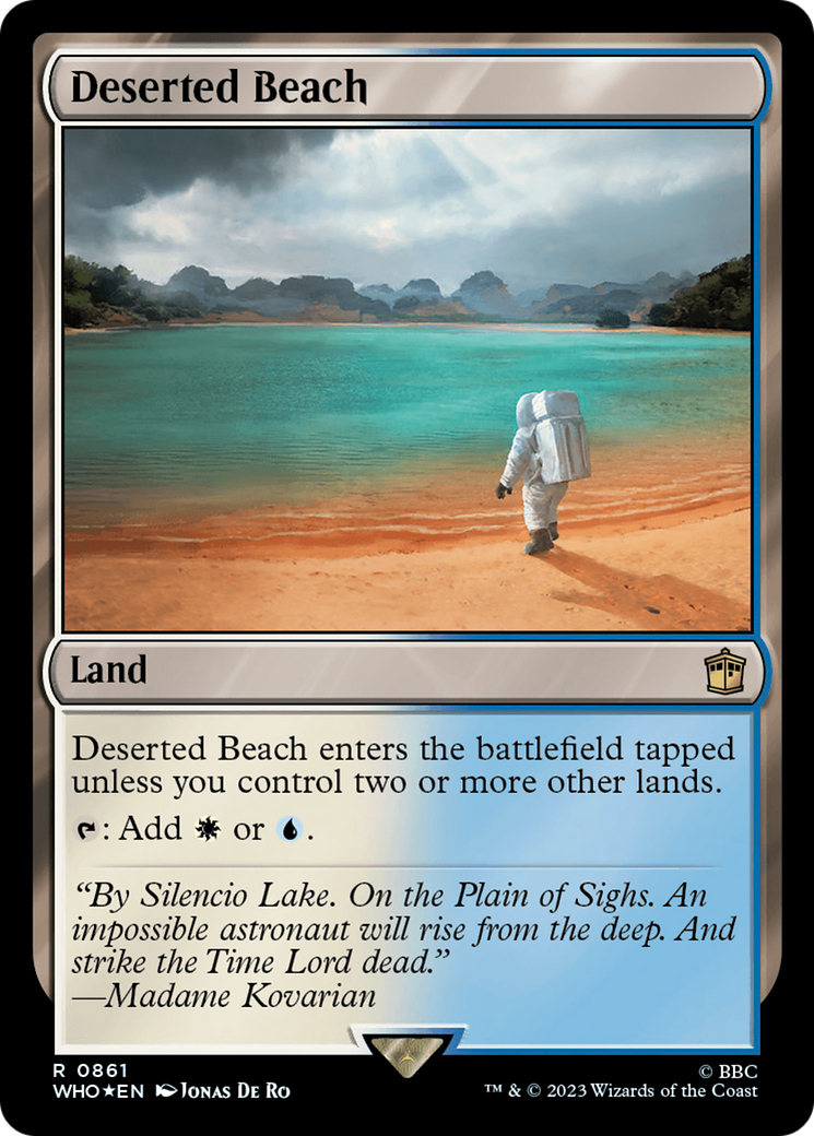 Deserted Beach (Surge Foil) [Doctor Who] | Exor Games Summserside