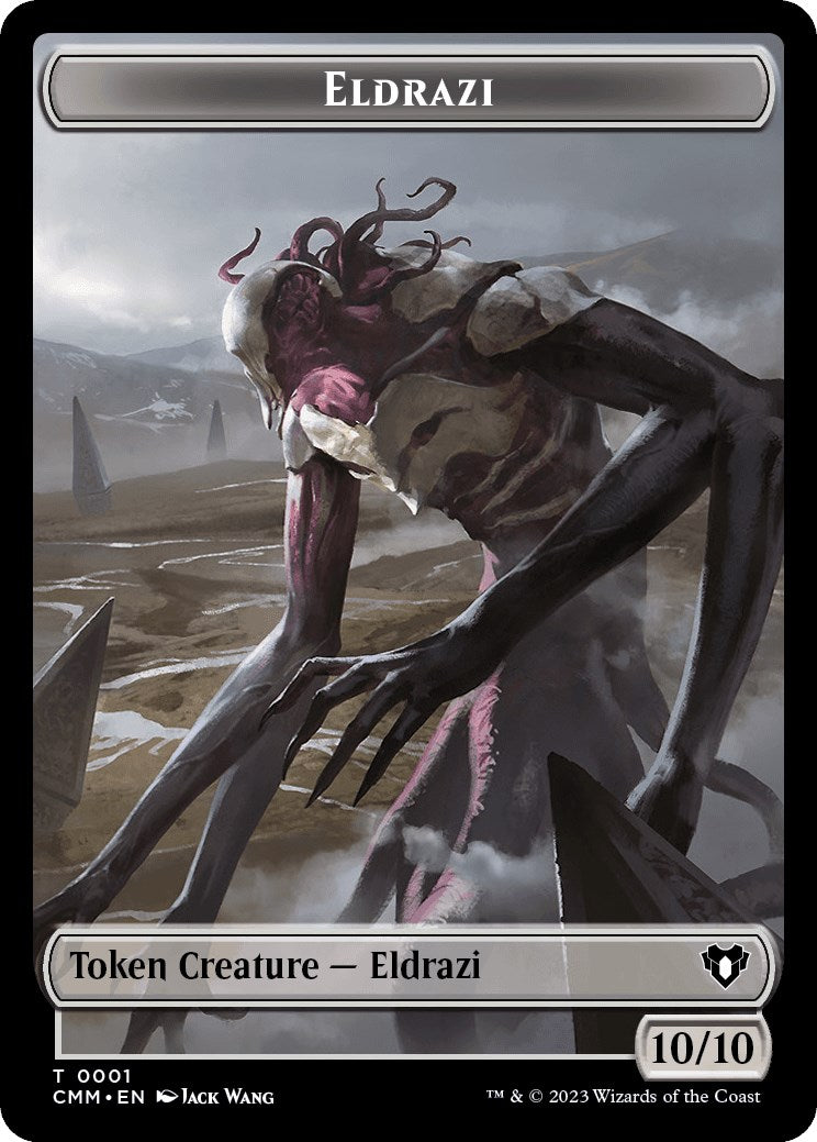 Eldrazi // Cat (0030) Double-Sided Token [Commander Masters Tokens] | Exor Games Summserside