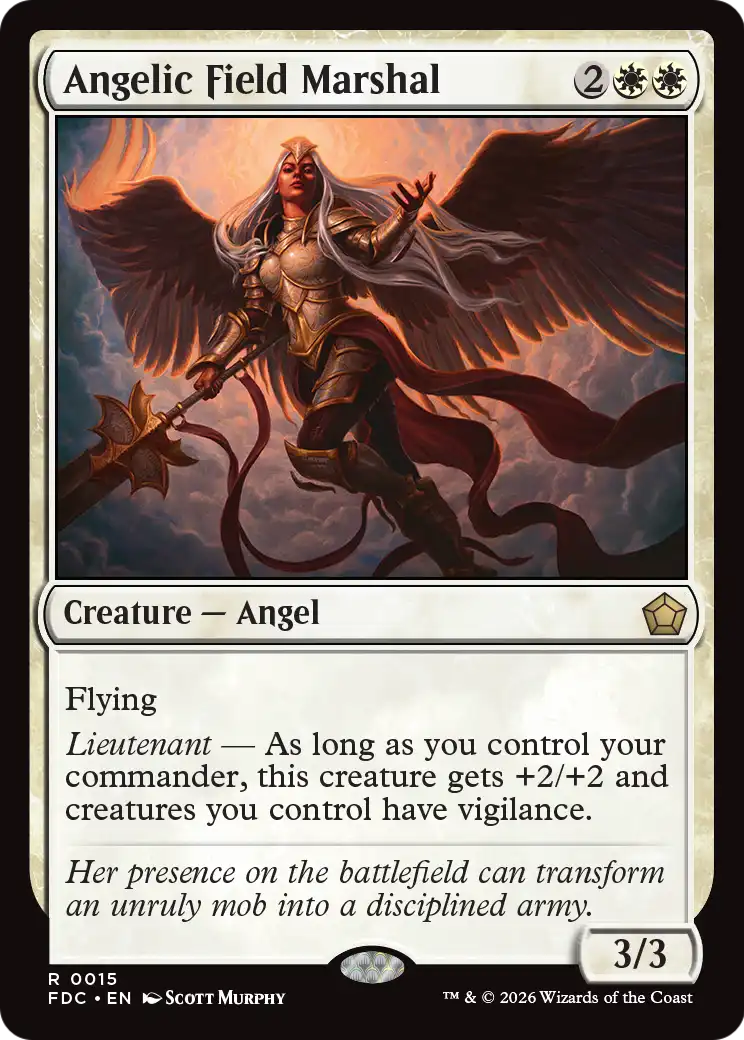 Angelic Field Marshal [Foundations Commander] | Exor Games Summserside