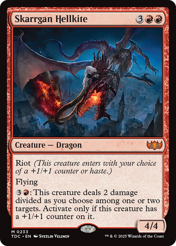 Skarrgan Hellkite [Tarkir: Dragonstorm Commander] | Exor Games Summserside