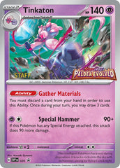 Tinkaton (020) (Staff Promo) [Scarlet & Violet: Black Star Promos] | Exor Games Summserside