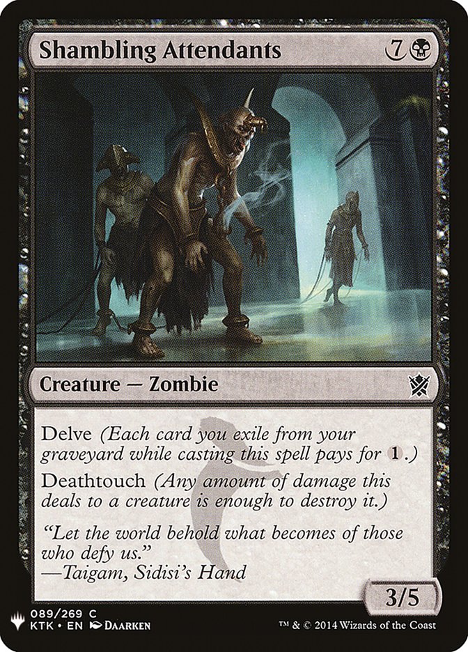 Shambling Attendants [Mystery Booster] | Exor Games Summserside