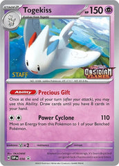 Togekiss (038) (Stamped) (Staff) [Scarlet & Violet: Black Star Promos] | Exor Games Summserside