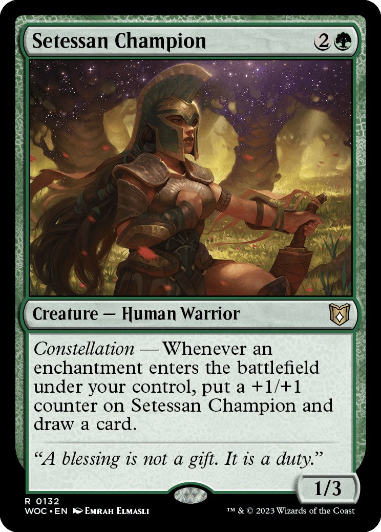 Setessan Champion [Wilds of Eldraine Commander] | Exor Games Summserside