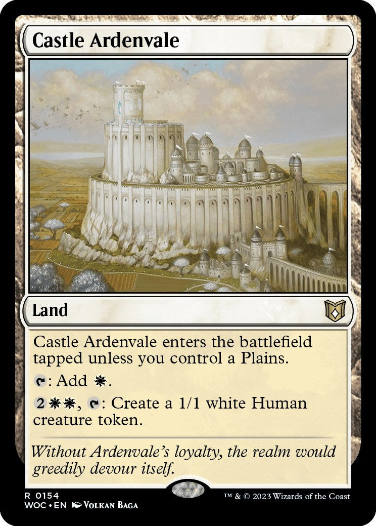 Castle Ardenvale [Wilds of Eldraine Commander] | Exor Games Summserside