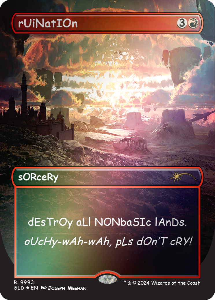 rUiNatIOn (Rainbow Foil) [Secret Lair Drop Series] | Exor Games Summserside
