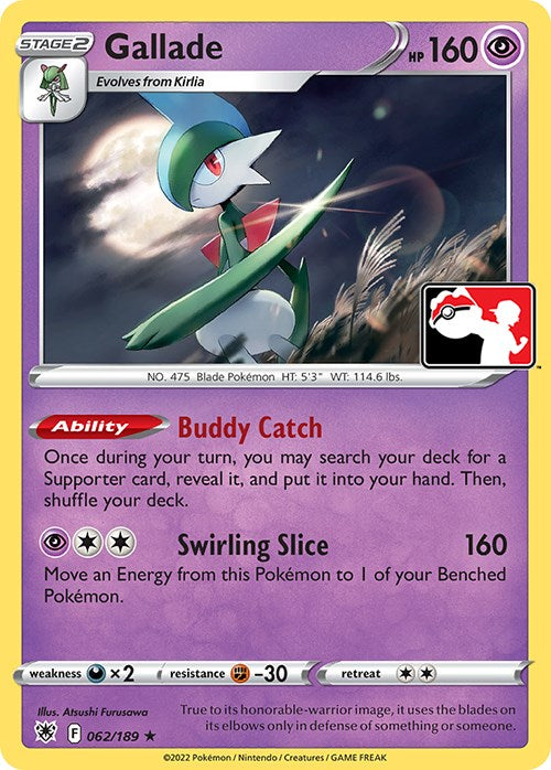 Gallade (062/189) [Prize Pack Series Three] | Exor Games Summserside