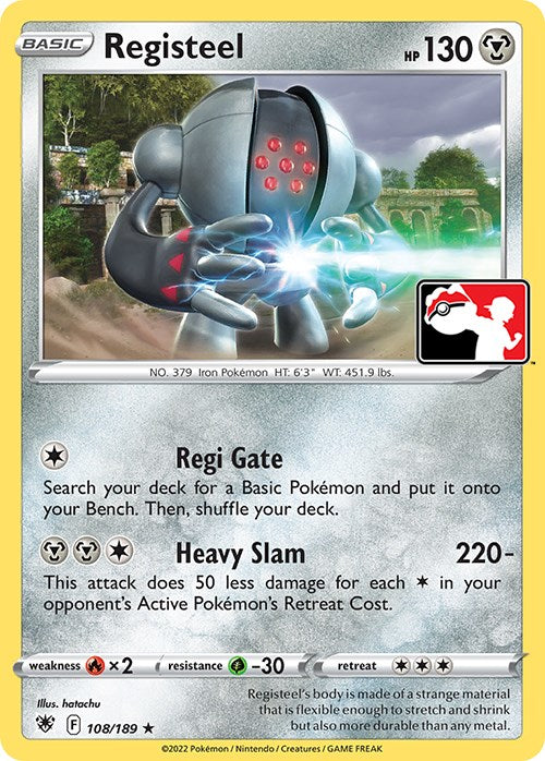 Registeel (108/189) [Prize Pack Series Three] | Exor Games Summserside