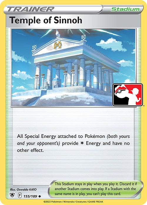 Temple of Sinnoh (155/189) [Prize Pack Series Three] | Exor Games Summserside