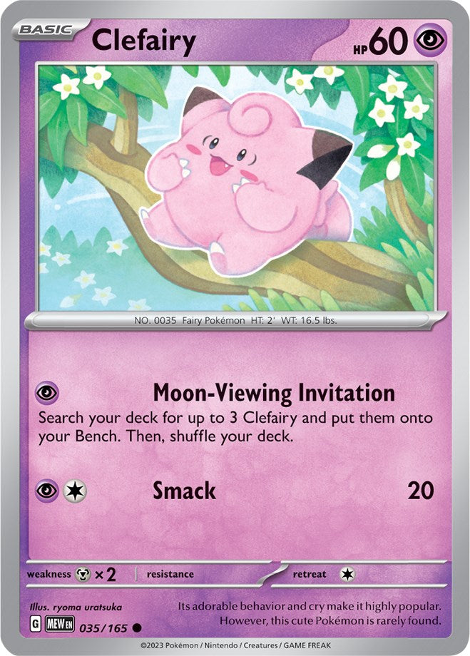 Clefairy (035/165) [Scarlet & Violet: 151] | Exor Games Summserside