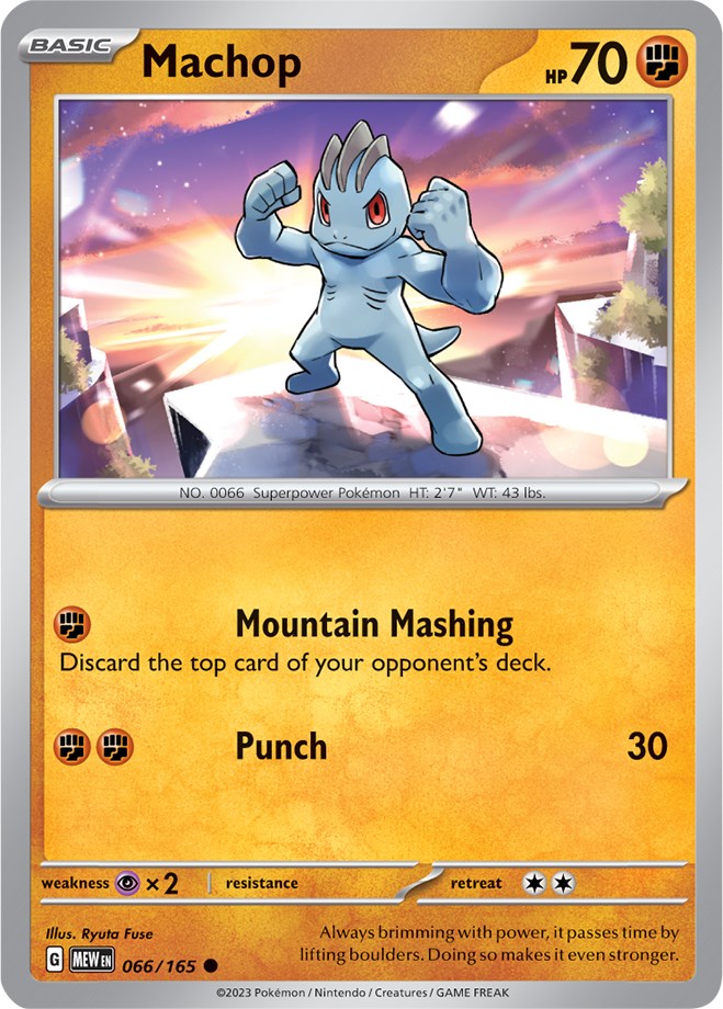 Machop (066/165) [Scarlet & Violet 151] | Exor Games Summserside