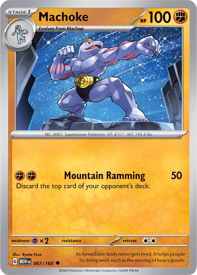 Machoke (067/165) [Scarlet & Violet: 151] | Exor Games Summserside