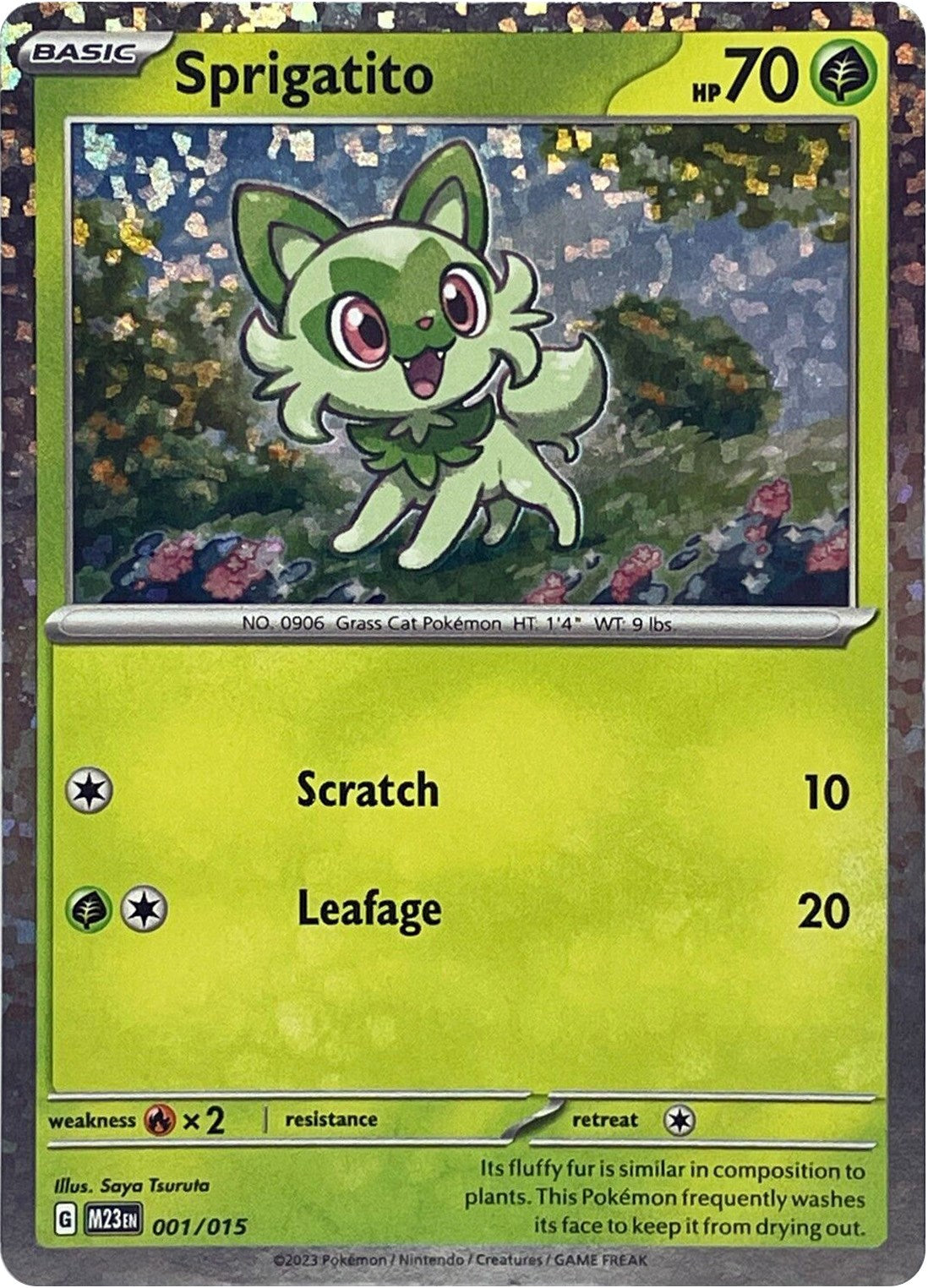 Sprigatito (001/015) [McDonald's Promos: 2023 Collection] | Exor Games Summserside