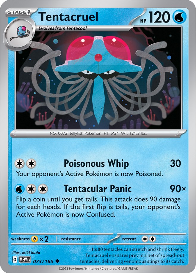 Tentacruel (073/165) [Scarlet & Violet: 151] | Exor Games Summserside