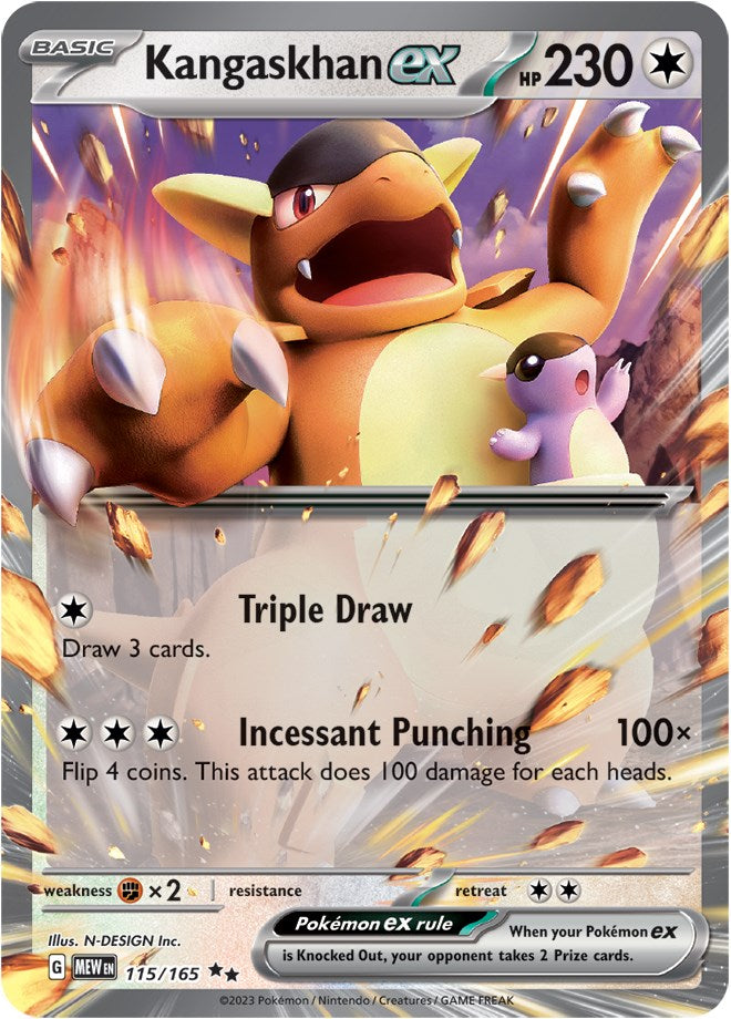 Kangaskhan ex (115/165) [Scarlet & Violet 151] | Exor Games Summserside
