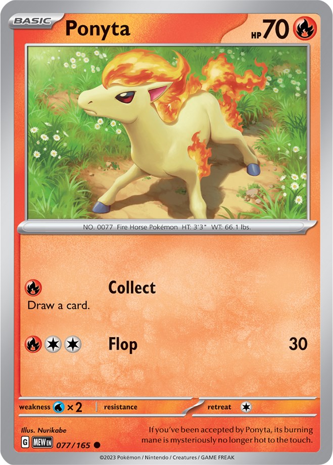 Ponyta (077/165) [Scarlet & Violet: 151] | Exor Games Summserside