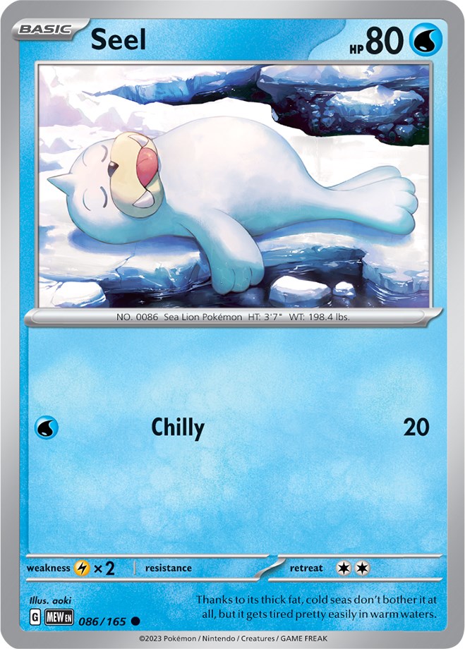 Seel (086/165) [Scarlet & Violet: 151] | Exor Games Summserside